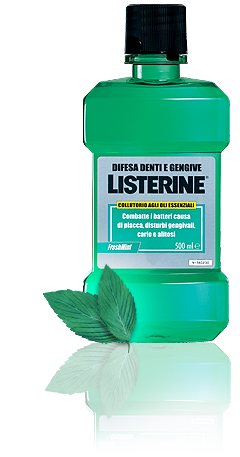 Listerine 500ml colluttorio antisettico  - Igiene - Bocca