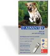 Advantix antiparassitario spot-on per cani oltre 25 Kg. - Prodotti per animali - Cani e gatti