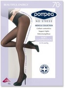 Pompea no stress collant contenitivo 70 Den col.nature med 3 - Medicazioni - Collant