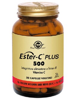 Solgar Ester C plus 500 - 50 cps -  - Integratori antiossidanti 