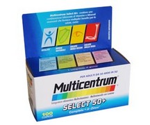 Multicentrum Select Adulti 50+ 100 compresse -  - Vitamine e Sali minerali 