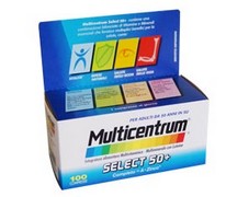 Multicentrum Select 50+ Adulti 20 compresse -  - Vitamine e Sali minerali 