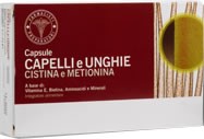 Capsule cistina e metionina capelli e unghie 60 caps - Lineafarmabeauty - Capelli