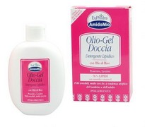 EuPhidra Amido Mio Doccia Olio con olio di riso 200 ml - Infanzia - Igiene e dermocosmesi