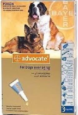 ADVOCATE 6 pipette cani grandi oltre 25 kg - Prodotti per animali - Cani e gatti