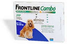 Frontline spot on 3 pipette per cani medi 10-20 kg - Prodotti per animali - Cani e gatti