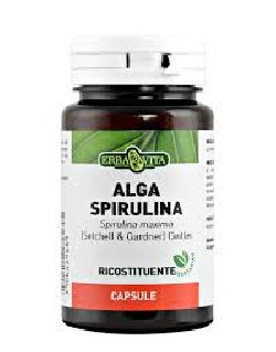 ALGA SPIRULINA 60 capsule da 450 mg. - Integratori - Integratori e coadiuvanti